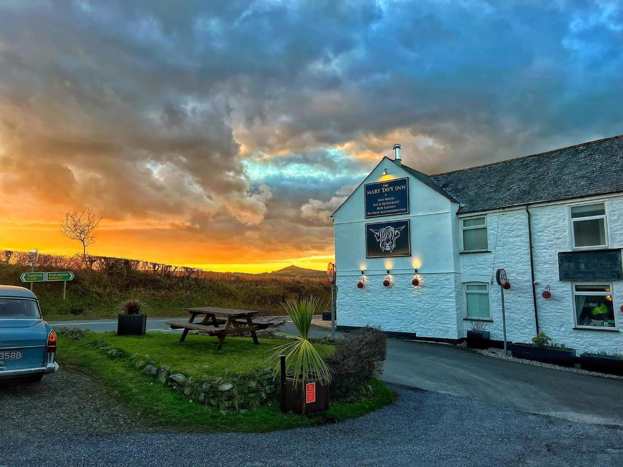 The Mary Tavy Inn Marytavy Esterno foto